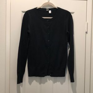 Woman’s Brass Plum Black Sweater